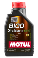 8100 X-clean + EFE 0W-30 12X1L product photo